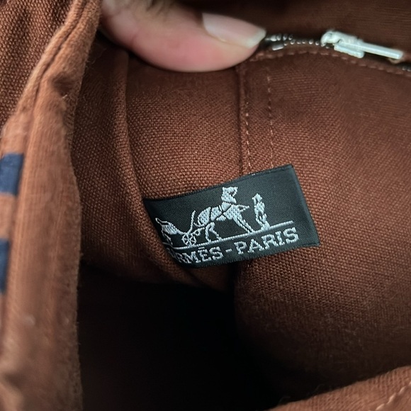Hermes Canvas Messenger Bag - Picture 9 of 10